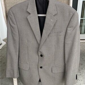 Michael Kors Gray Sport Coat with Structured Shoulders